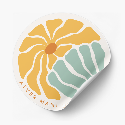 ATVER MANI - uzlīmes tavam iepakojumam 200gb.