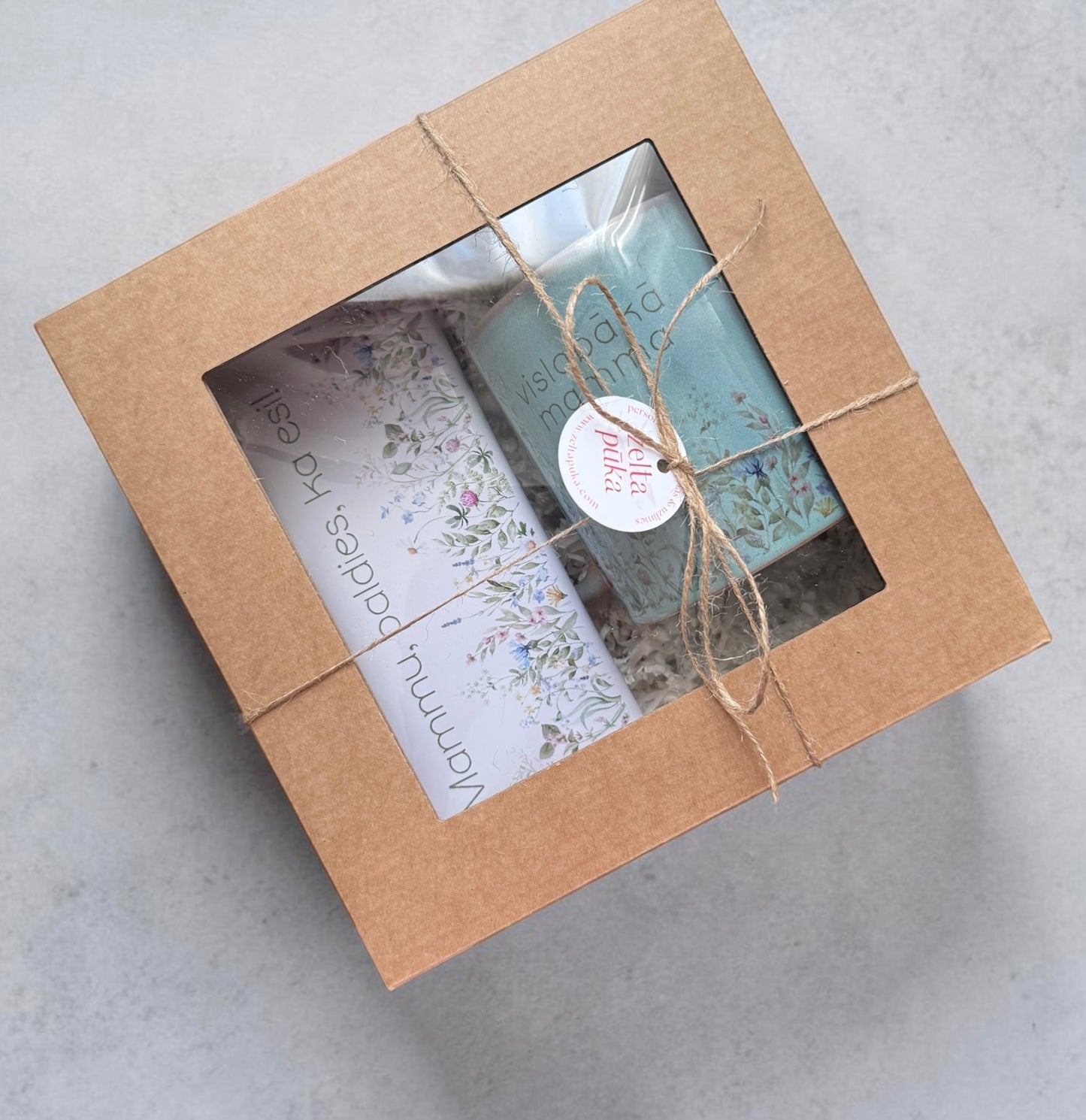 Maigā pļava · personalizēts dāvanu komplekts