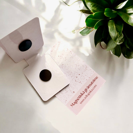 Magnētiskā grāmatzīme ar tavu logo - Zelta Pūka