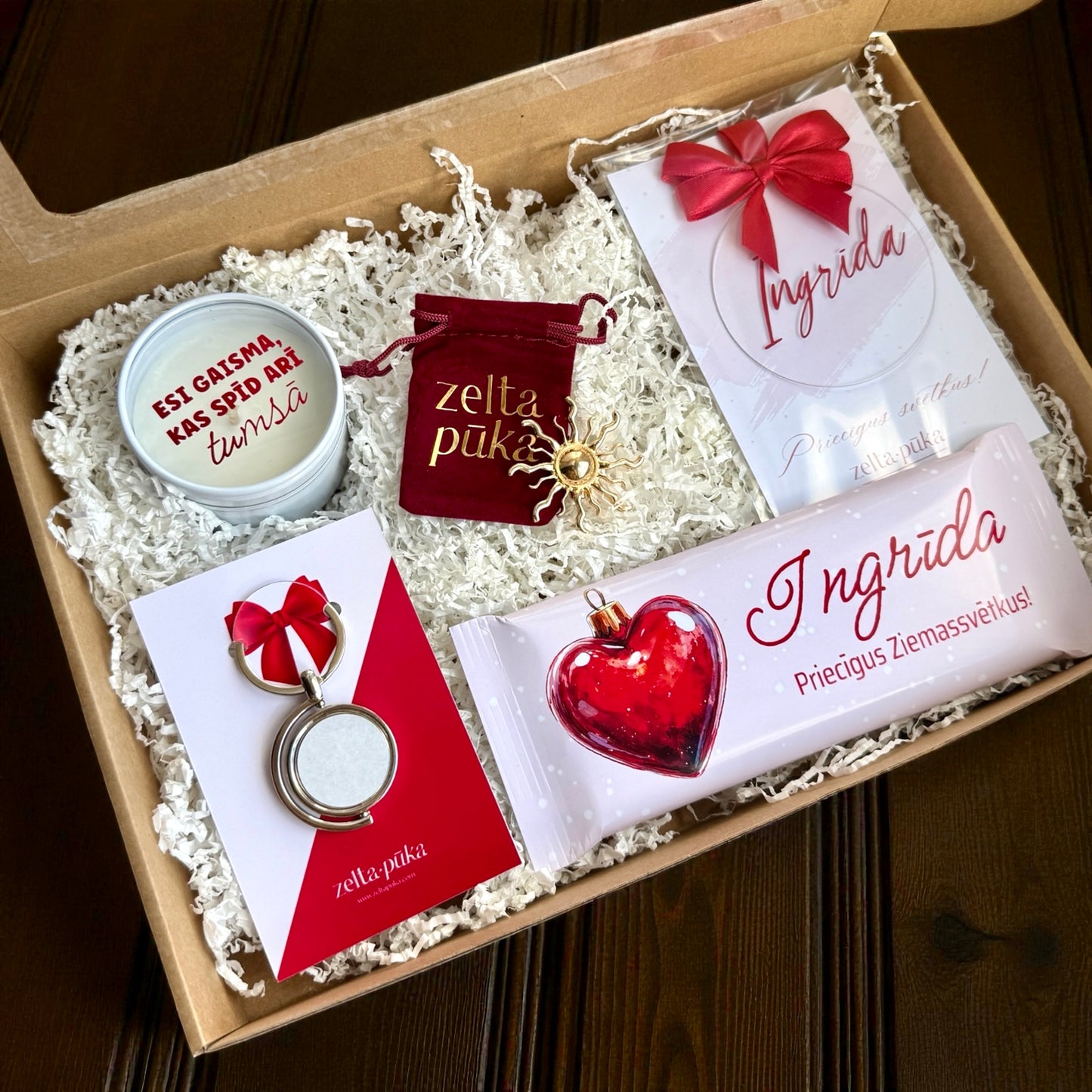 Dāvanu komplekts RED CHRISTMAS