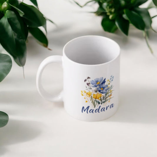 Maigums - personalizēta krūze ar tavu vārdu - Zelta Pūka