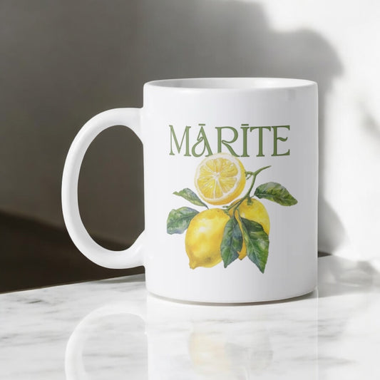 Citroni - personalizēta krūze