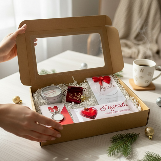 Dāvanu komplekts RED CHRISTMAS