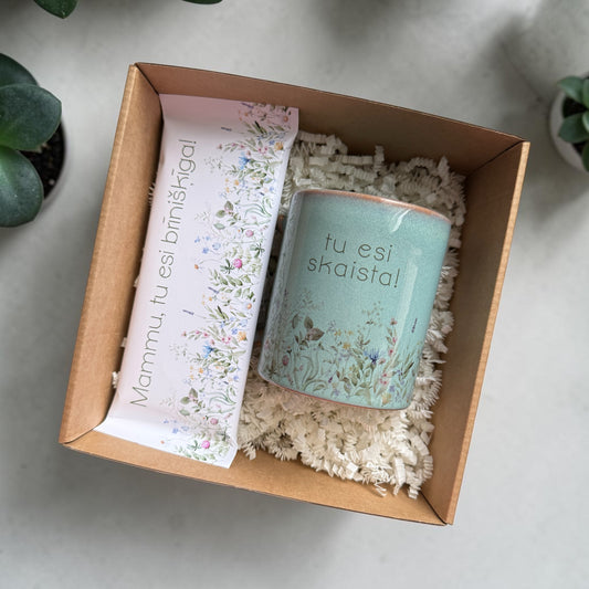 Maigā pļava · personalizēts dāvanu komplekts