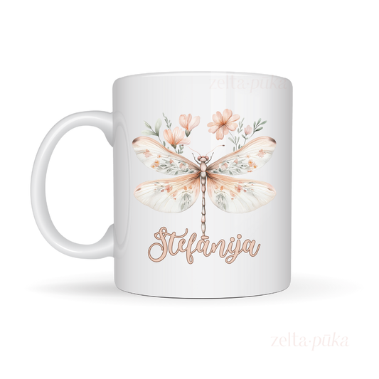 Kukainītis - personalizēta krūze ar tavu vārdu - Zelta Pūka