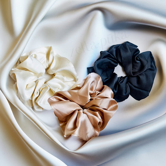 Mīksta un eleganta matu gumija (scrunchie) - Textbox App - Price Addon