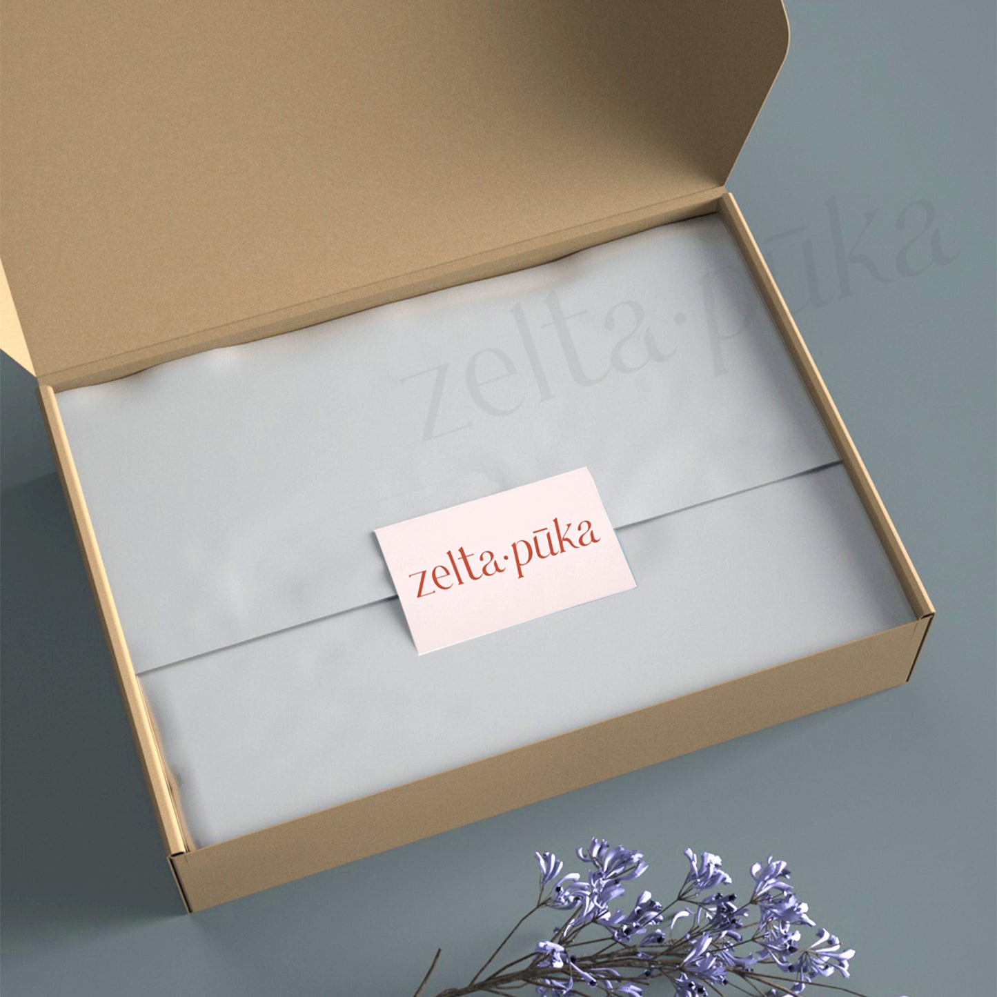 Taisnstūra uzlīmes ar Tavu logo - Zelta Pūka