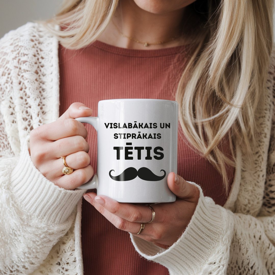 Vislabākais · dizaina krūze