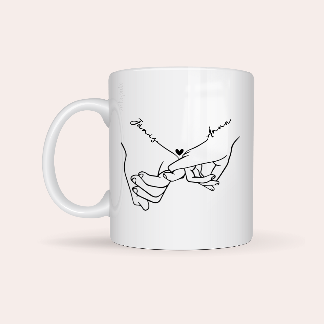 Vienmēr kopā · personalizēta krūze pārim