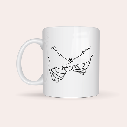 Vienmēr kopā · personalizēta krūze pārim