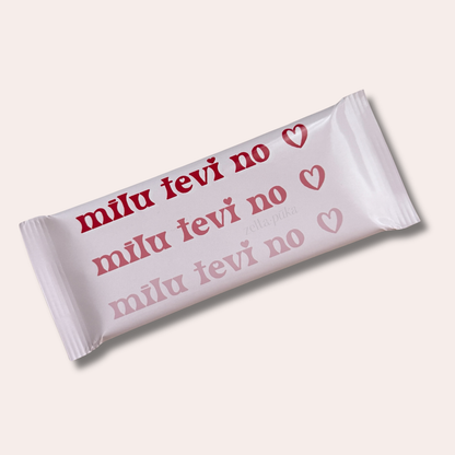 MĪLU TEVI ∙ šokolāde ar gatavu dizainu