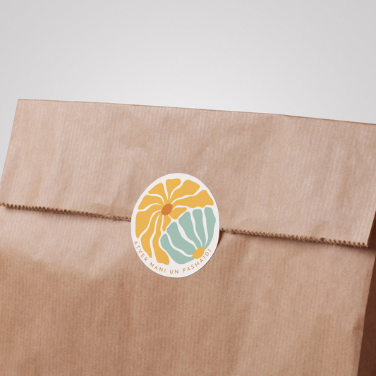 ATVER MANI · uzlīmes tavam iepakojumam