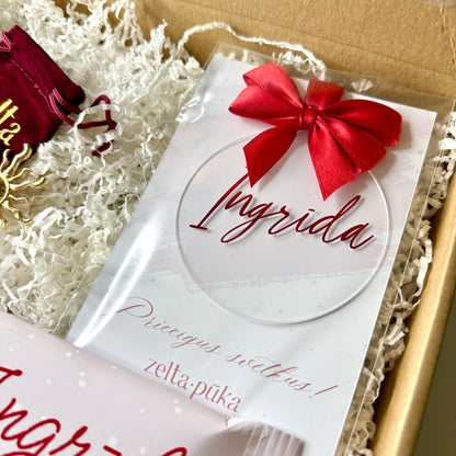 Dāvanu komplekts RED CHRISTMAS