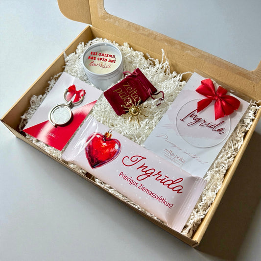 Dāvanu komplekts RED CHRISTMAS