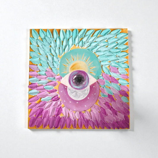 Painting 20x20cm - THOUGHTS