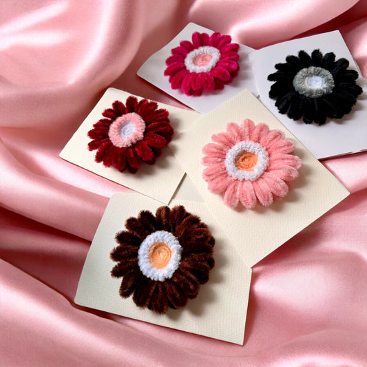 Gerbera - apsveikuma kartiņu komplekts 5gb.