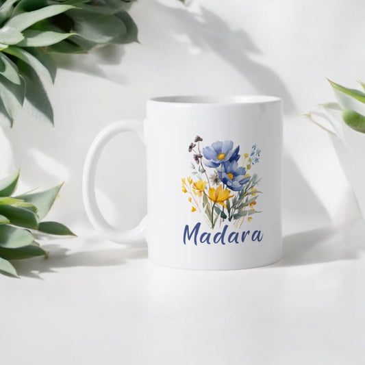 Maigums - personalizēta krūze ar tavu vārdu - Zelta Pūka