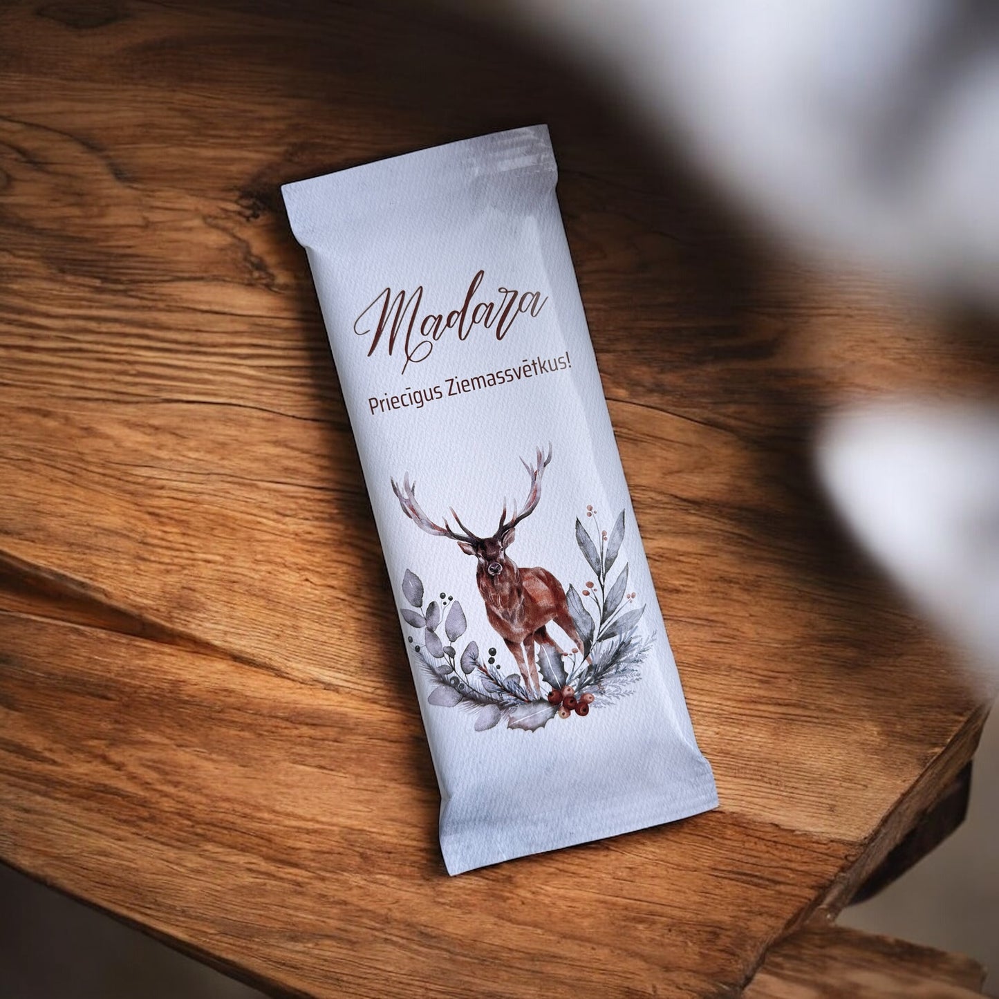 ZIEMAS BURVĪBA - personalizēta šokolāde