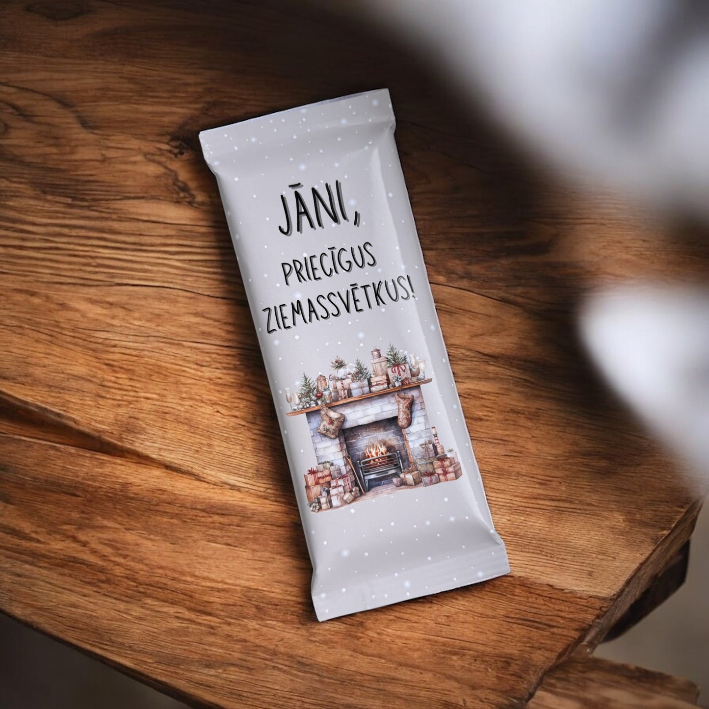 SVĒTKU MĀJĪGUMS - personalizēta šokolāde ar vārdu