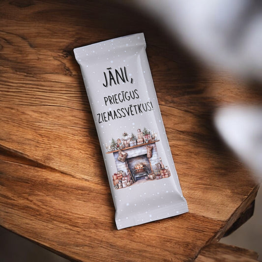 SVĒTKU MĀJĪGUMS - personalizēta šokolāde ar vārdu