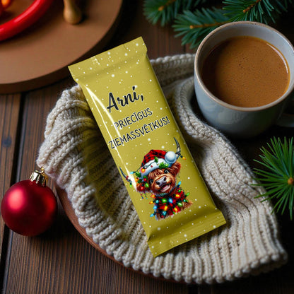 SVĒTKU JAUTRĪBA - personalizēta šokolāde ar vārdu