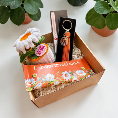 Daisy · personalizēts dāvanu komplekts
