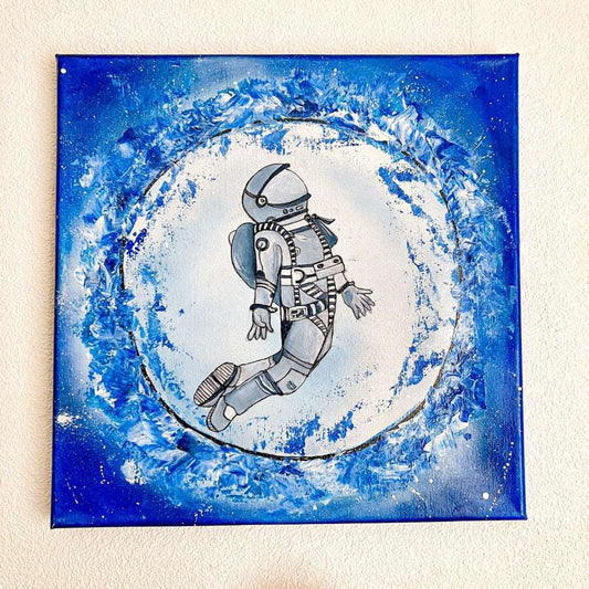 Glezna 30x30cm - ASTRONAUTS