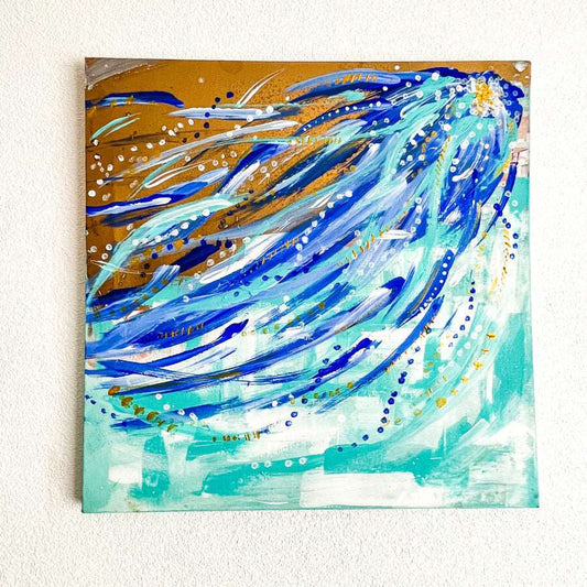 Gleznu komplekts 3gb. 40x40cm - CEĻOJUMS - Zelta Pūka